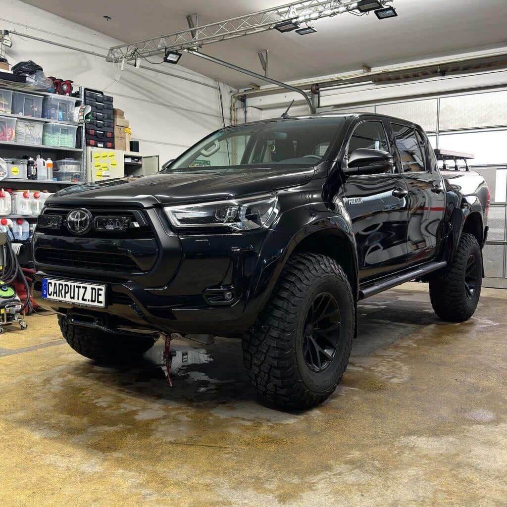 Autoaufbereitung eines Toyota Hilux