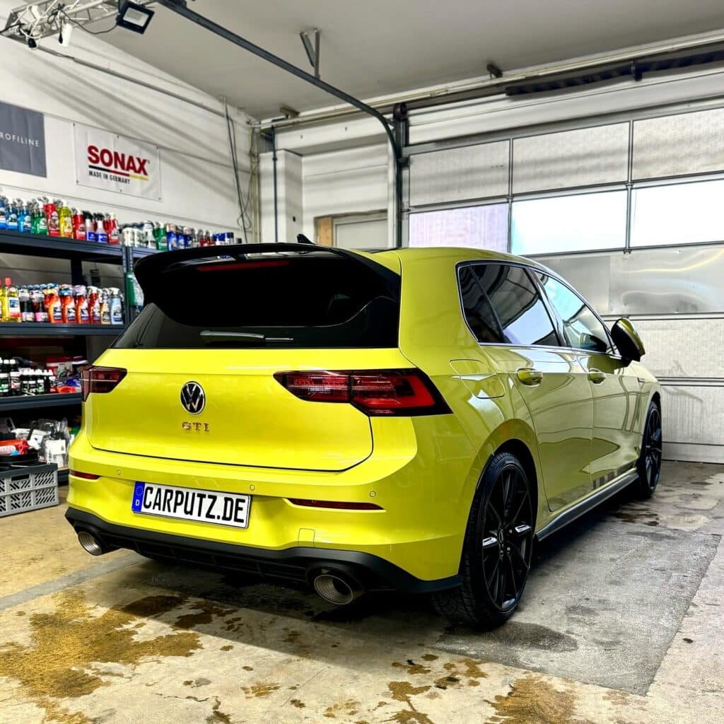 Keramikversiegelung auf einem VW Golf 8 GTI